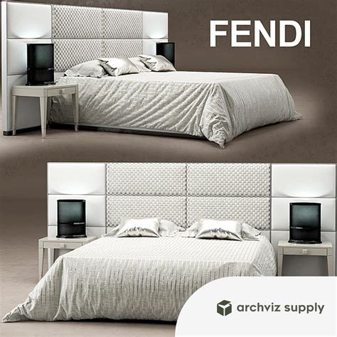 bed regent bed fendi casa max obj mtl 113 mb|Bed Regent bed Fendi Casa .